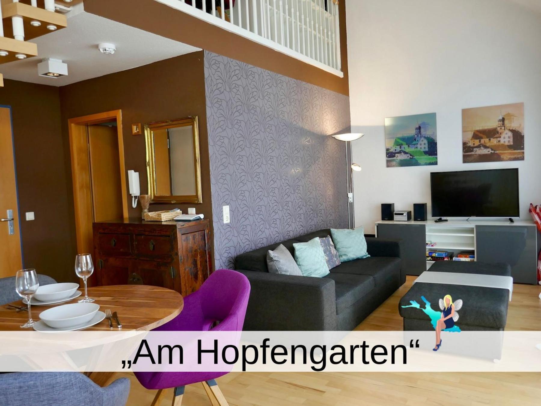 לינדאו Ferienwohnung Am Hopfengarten מראה חיצוני תמונה